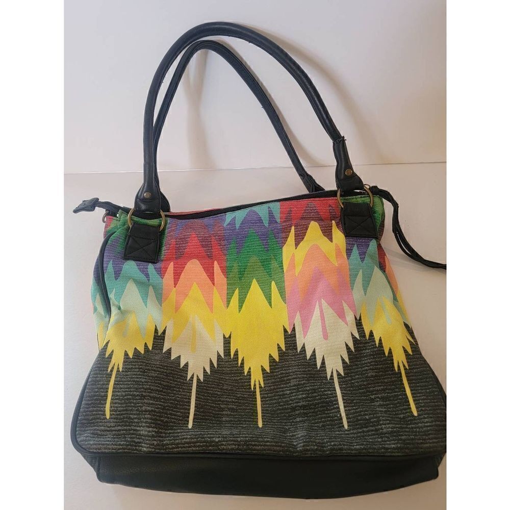 Element multicolored tote bag - Picture 3 of 8